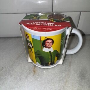 Galerie Warner‎ Brothers Buddy The Elf Coffee Tea Cocoa Cup Mug Ninny Muggins